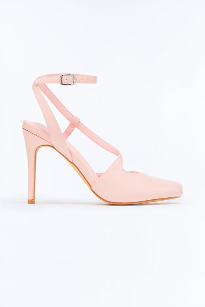 Deora Tabi Ankle Strap Pump - Blush