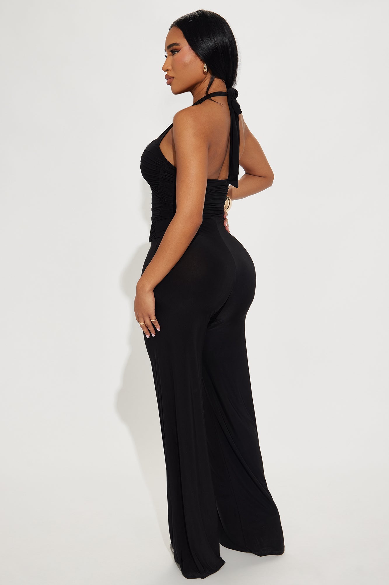 Purest of Hearts Jumpsuit - Black