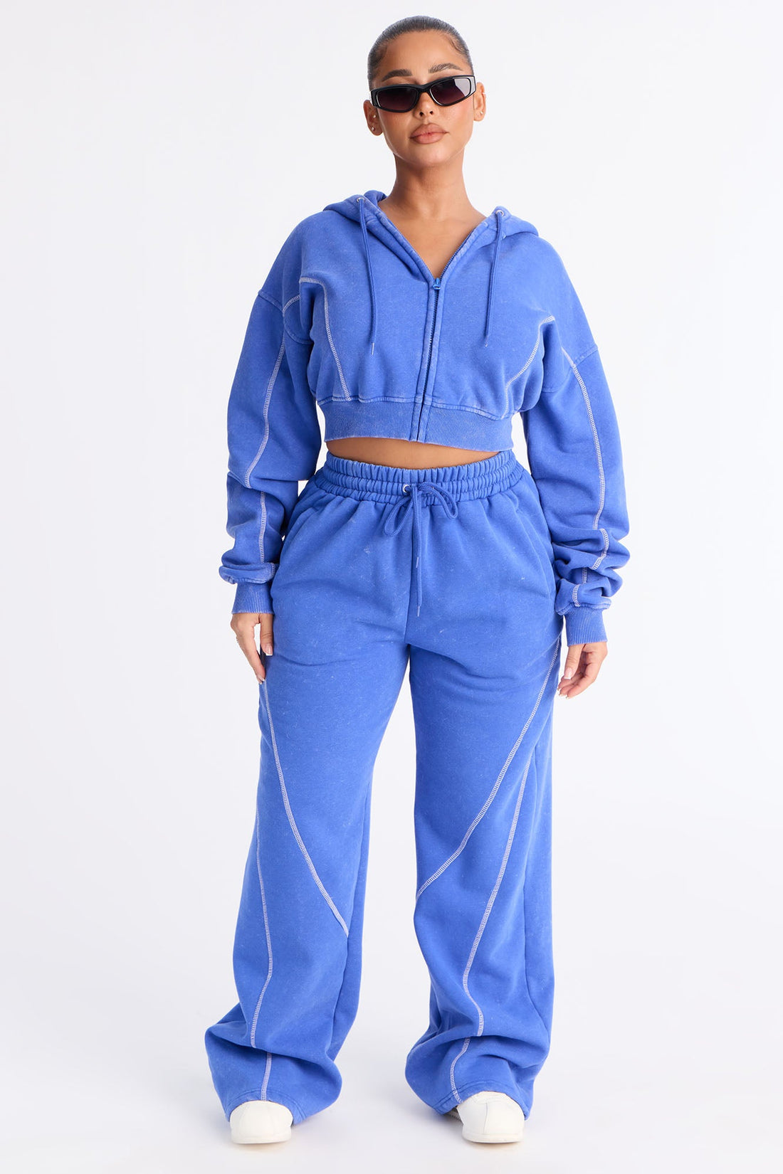Norah Washed Lounge Pant - Blue