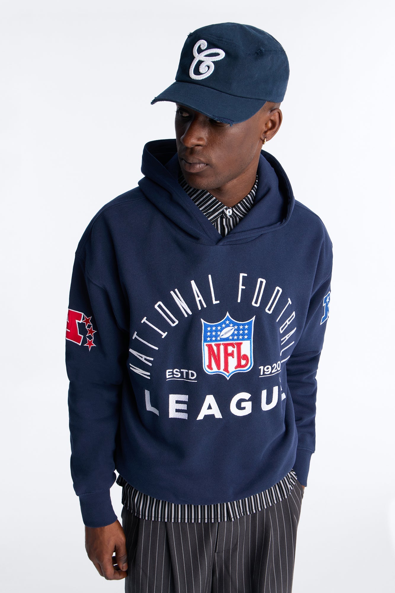 NFL Brand Encore Hoodie - Navy