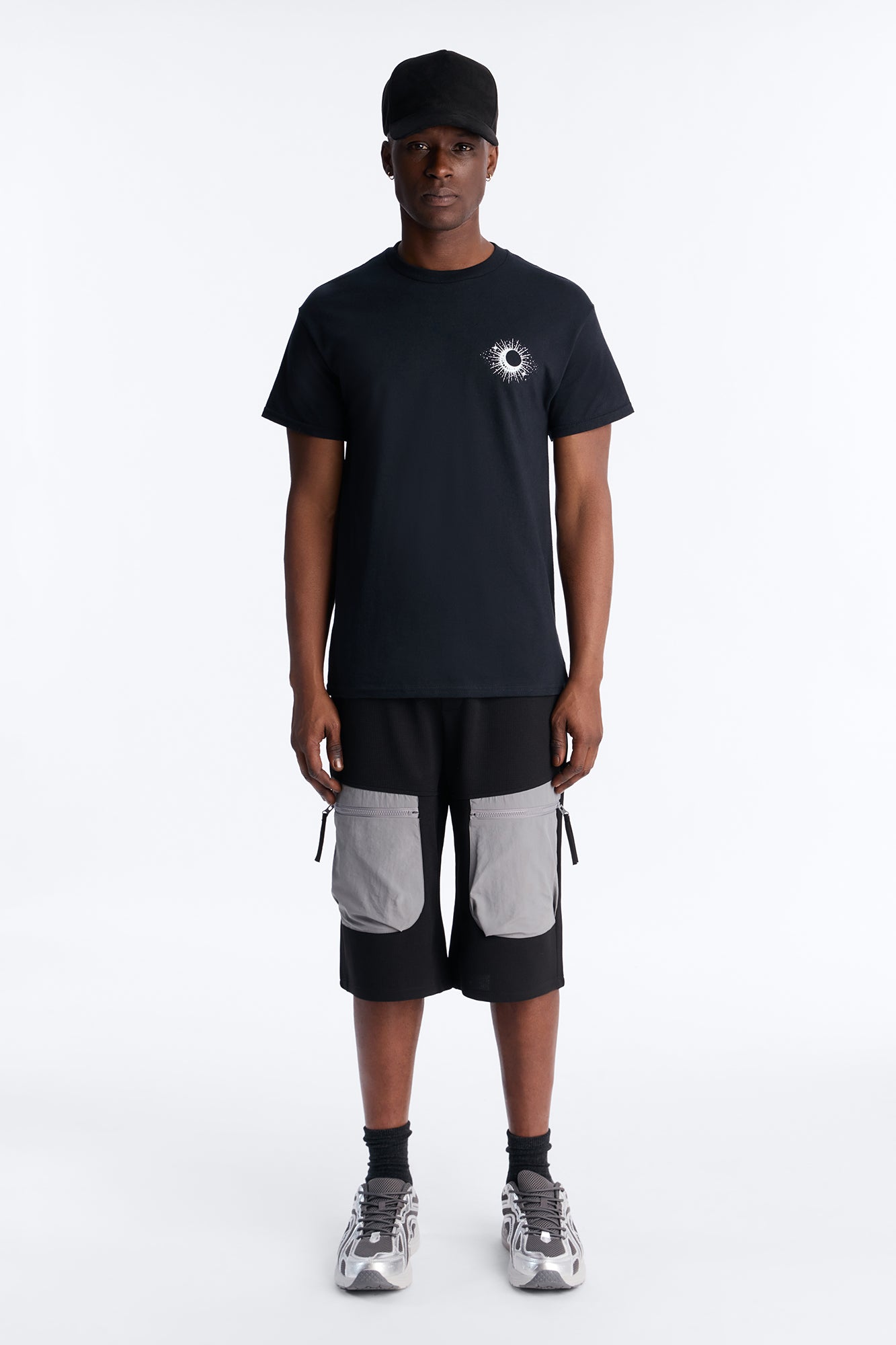 Solar System Vibes Short Sleeve Tee - Black