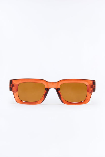Emphasis Colored Lens Sunglasses - Orange