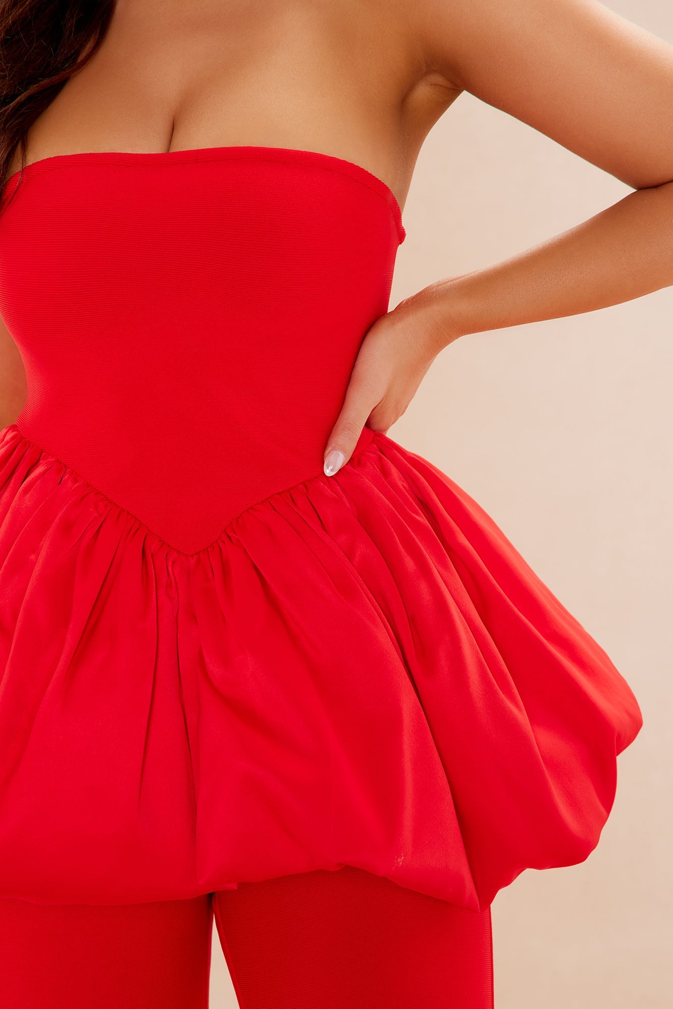 Leandra Bandage Top - Red