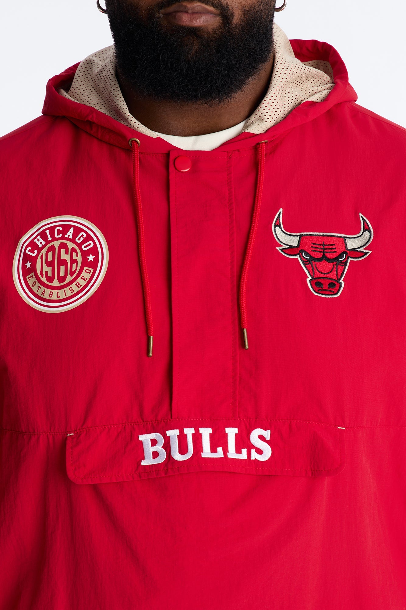 Bulls Bleacher Creature Jacket - Red