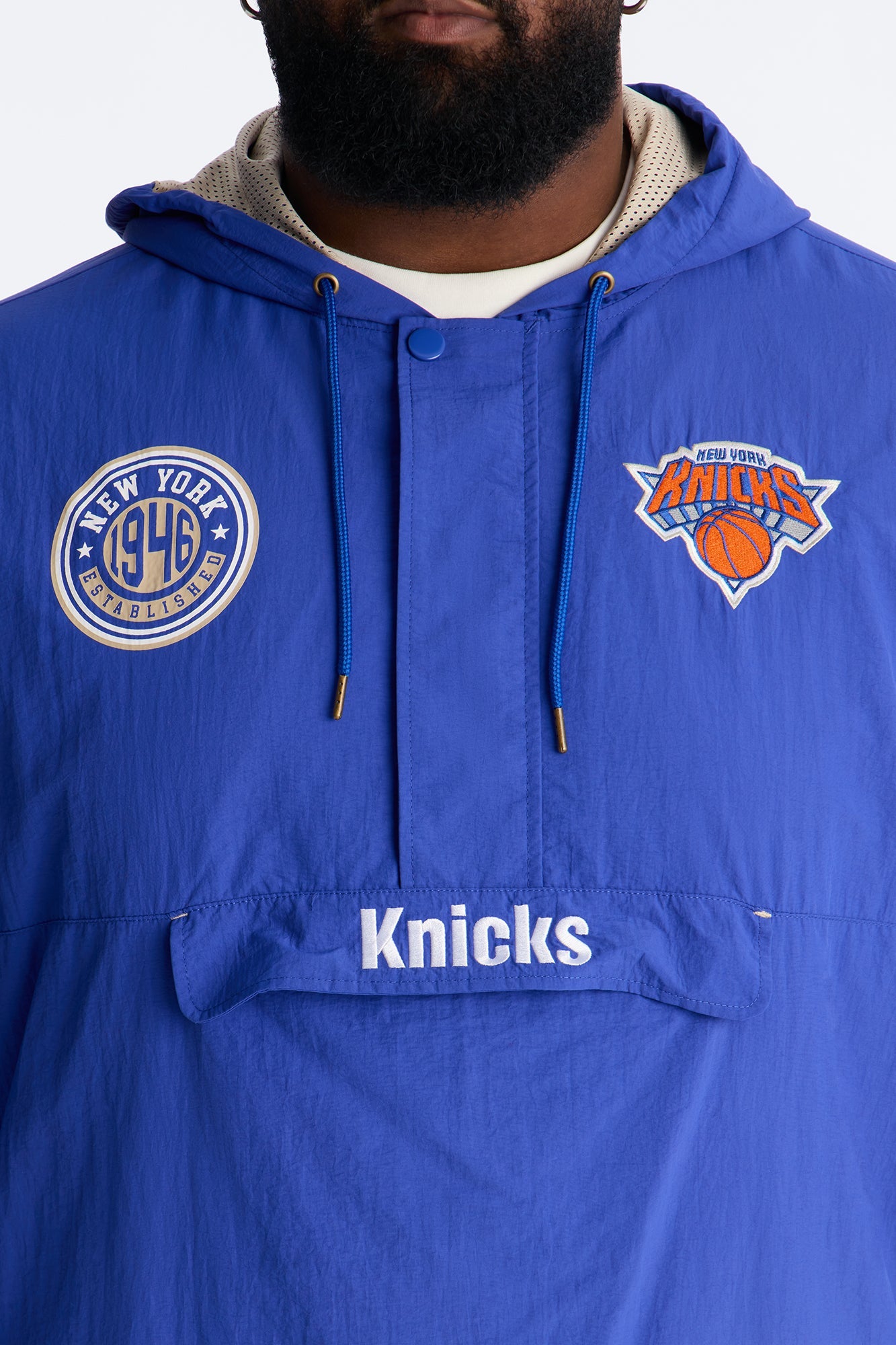 Knicks Bleacher Creature Jacket - Royal