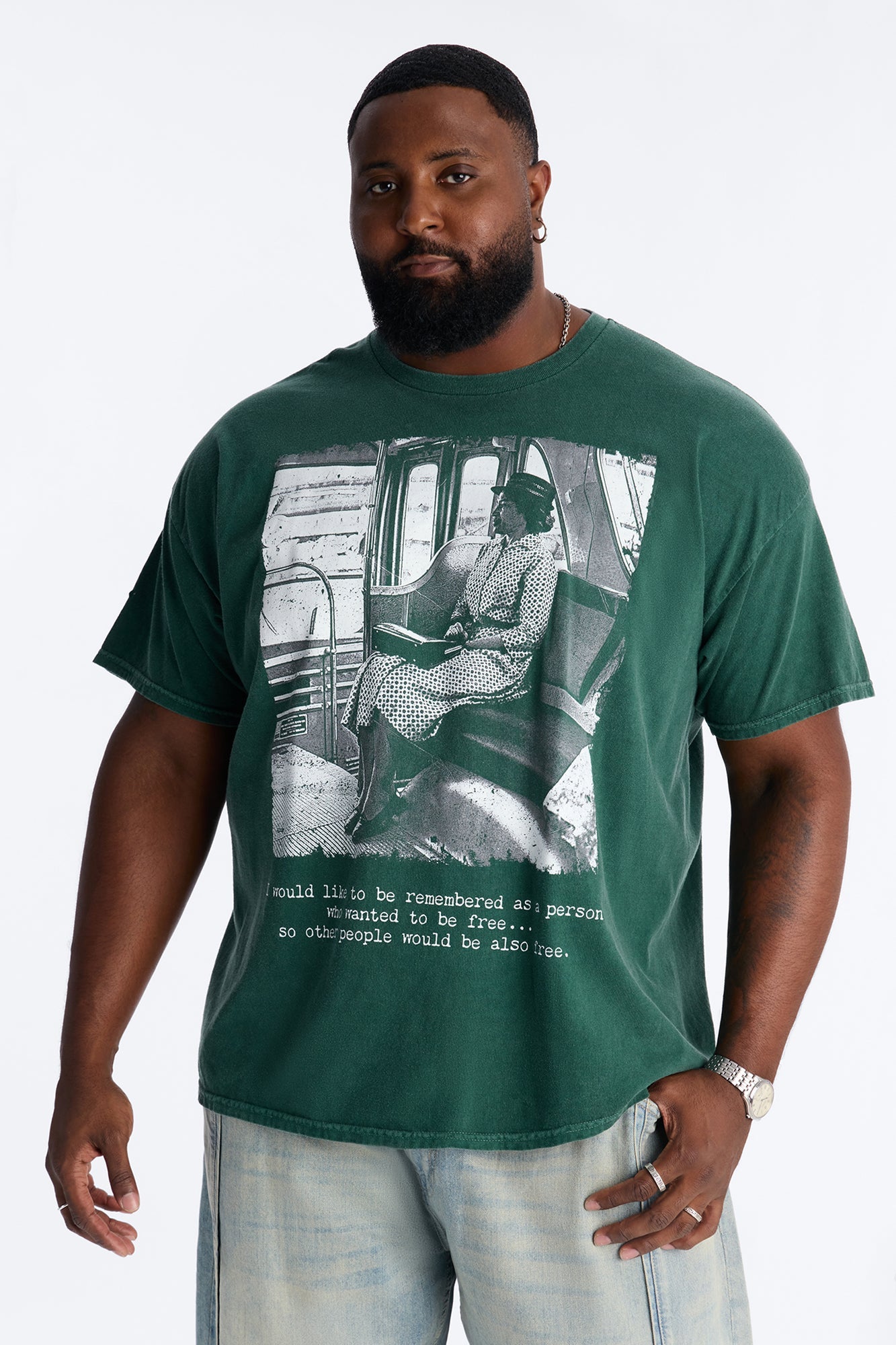 Rosa Legacy Short Sleeve Tee - Hunter Green