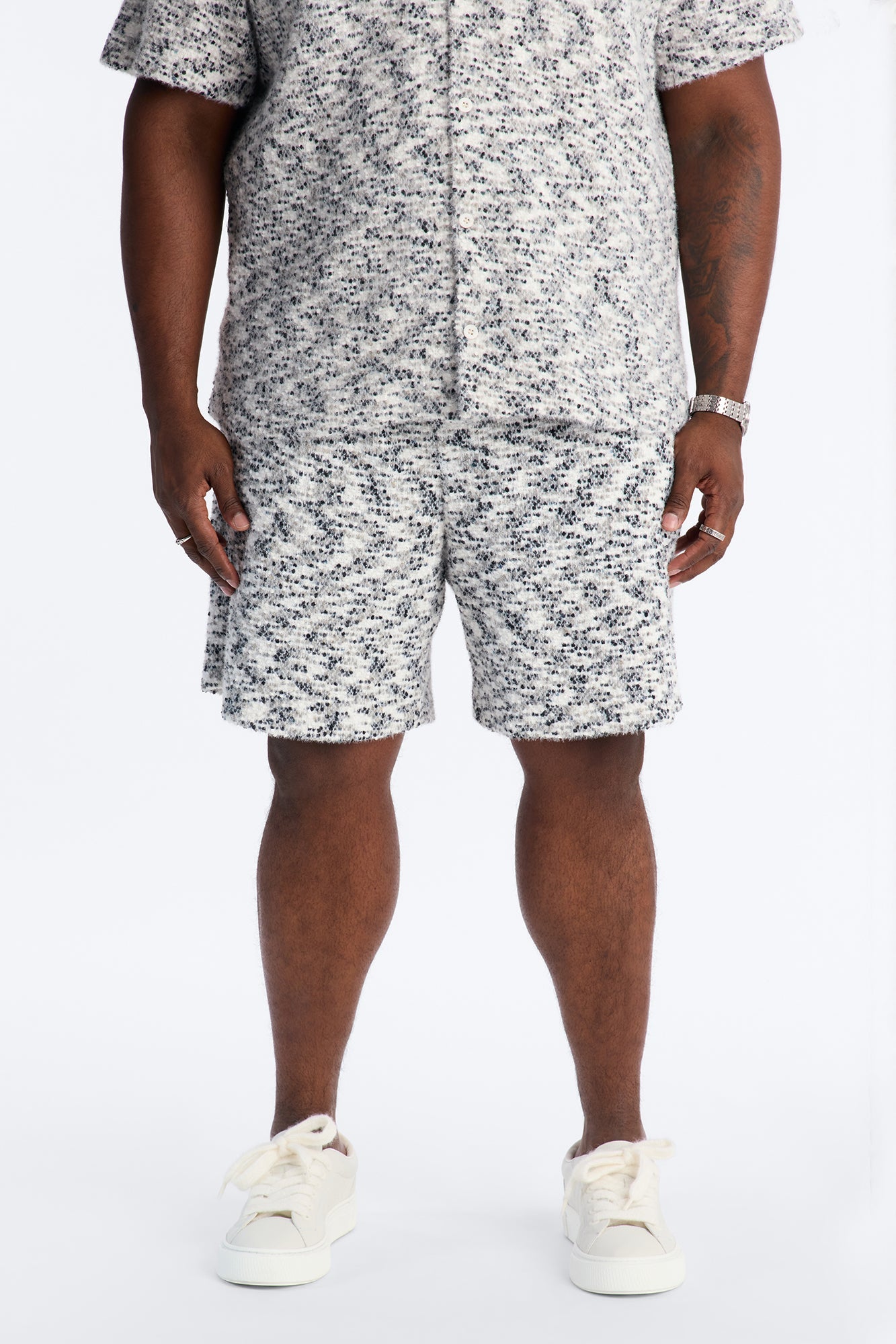 Montecito Textured Short - Black
