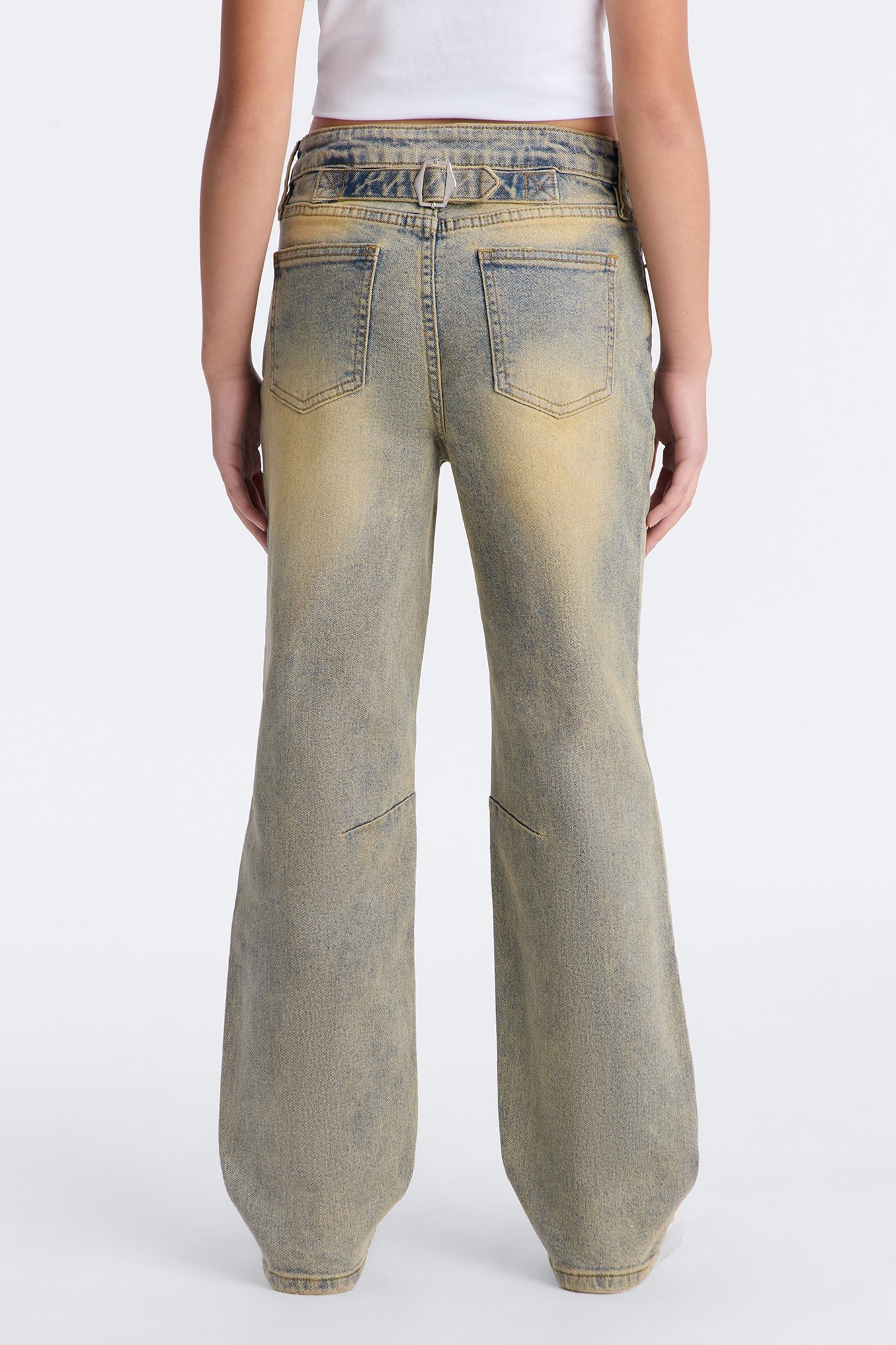Mini Always Pressed Baggy Jeans - Vintage Wash