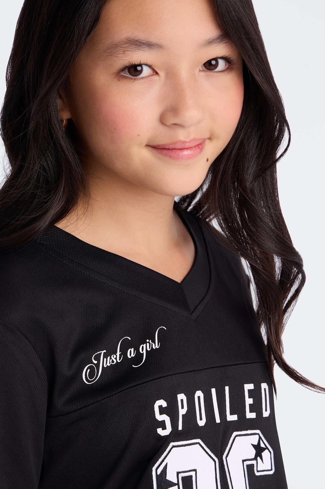 Mini Simply Spoiled Short Sleeve Jersey - Black
