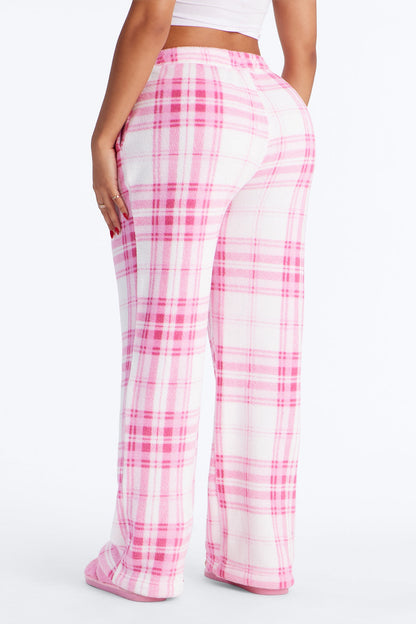 What A Dream Plush PJ Pants - Pink
