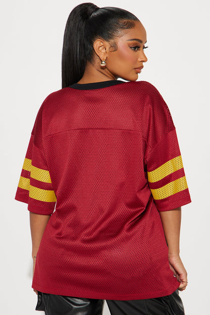San Francisco Jersey - Burgundy