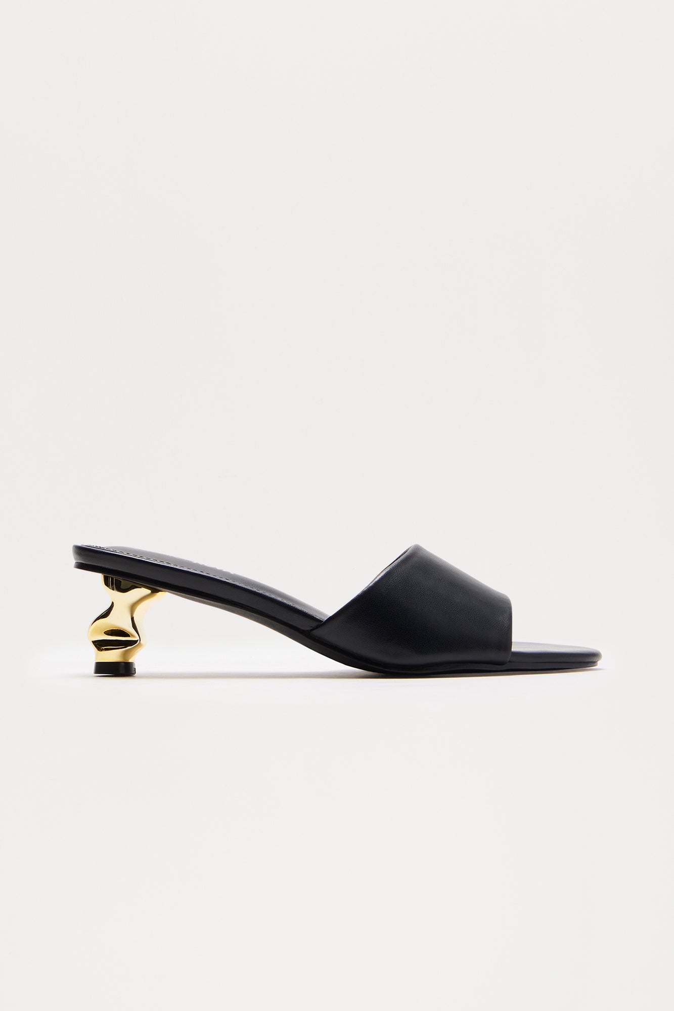 Celestine Kitten Heels - Black