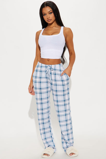 Say Goodnight PJ Pants - Blue/combo