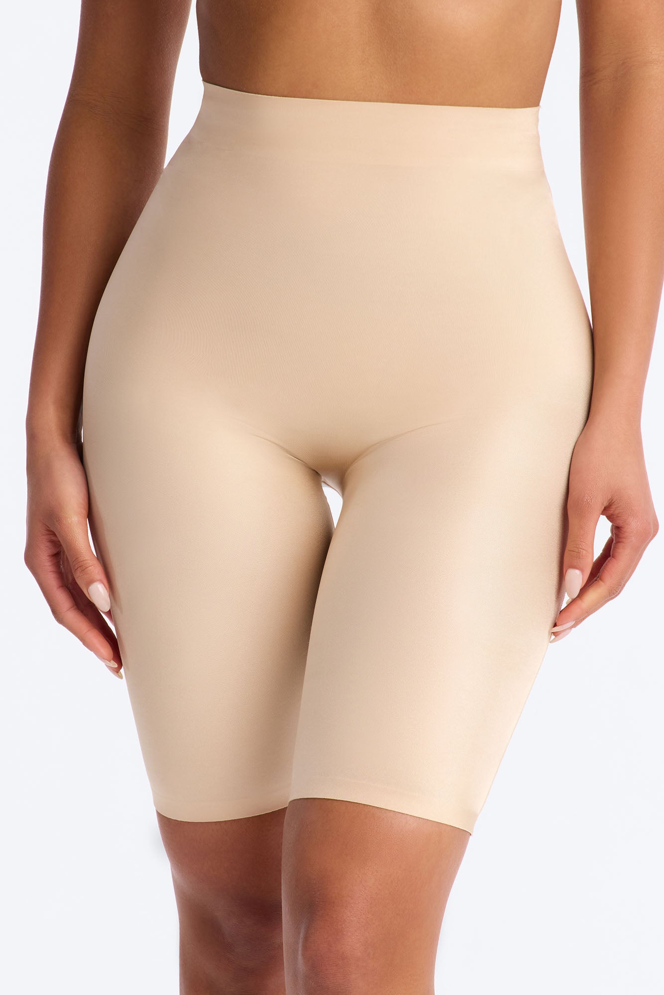 Feels Natural Padded Shapewear Shorts - Nude