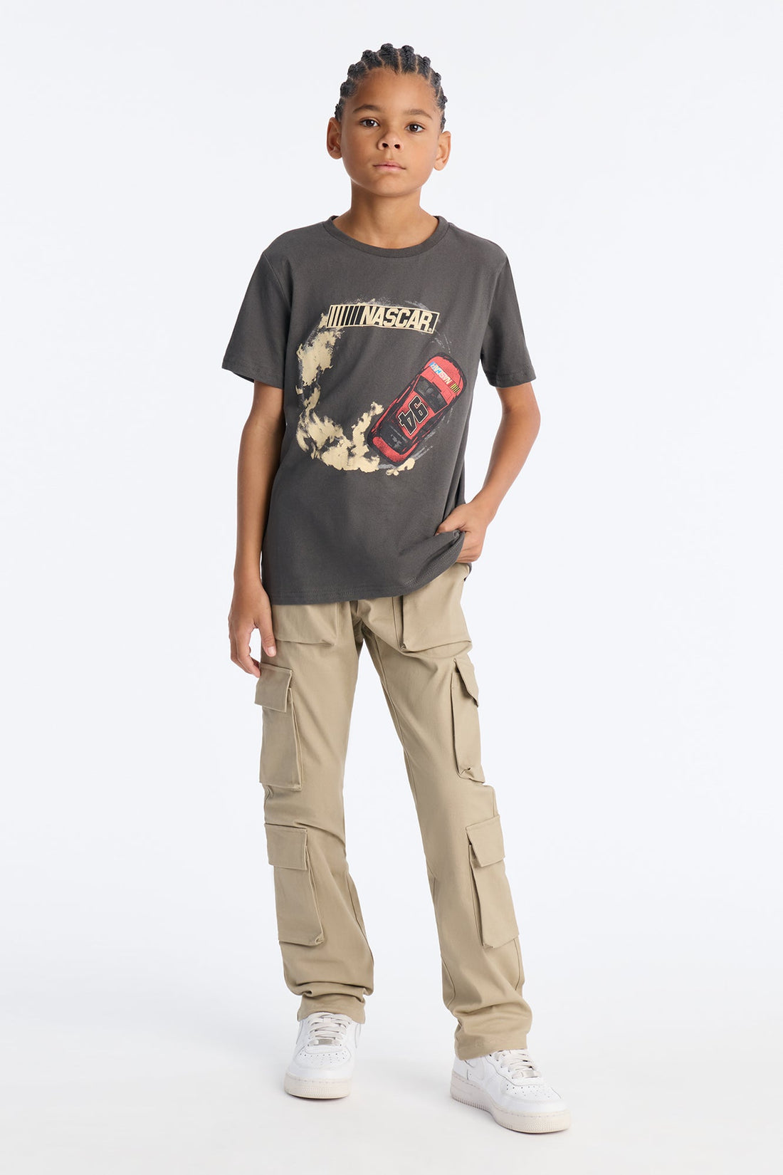 Mini Nascar High Speed Short Sleeve Tee - Black Wash