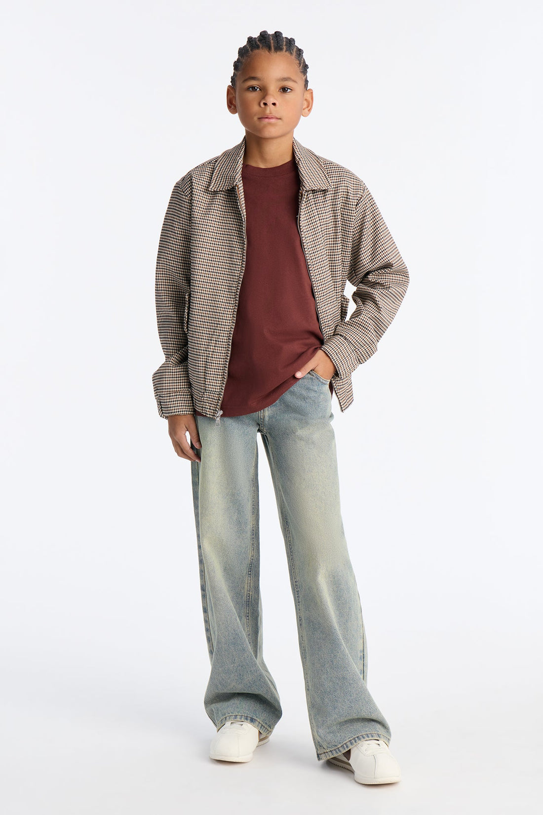 Mini Oversized Heavyweight Tee 240GSM - Burgundy