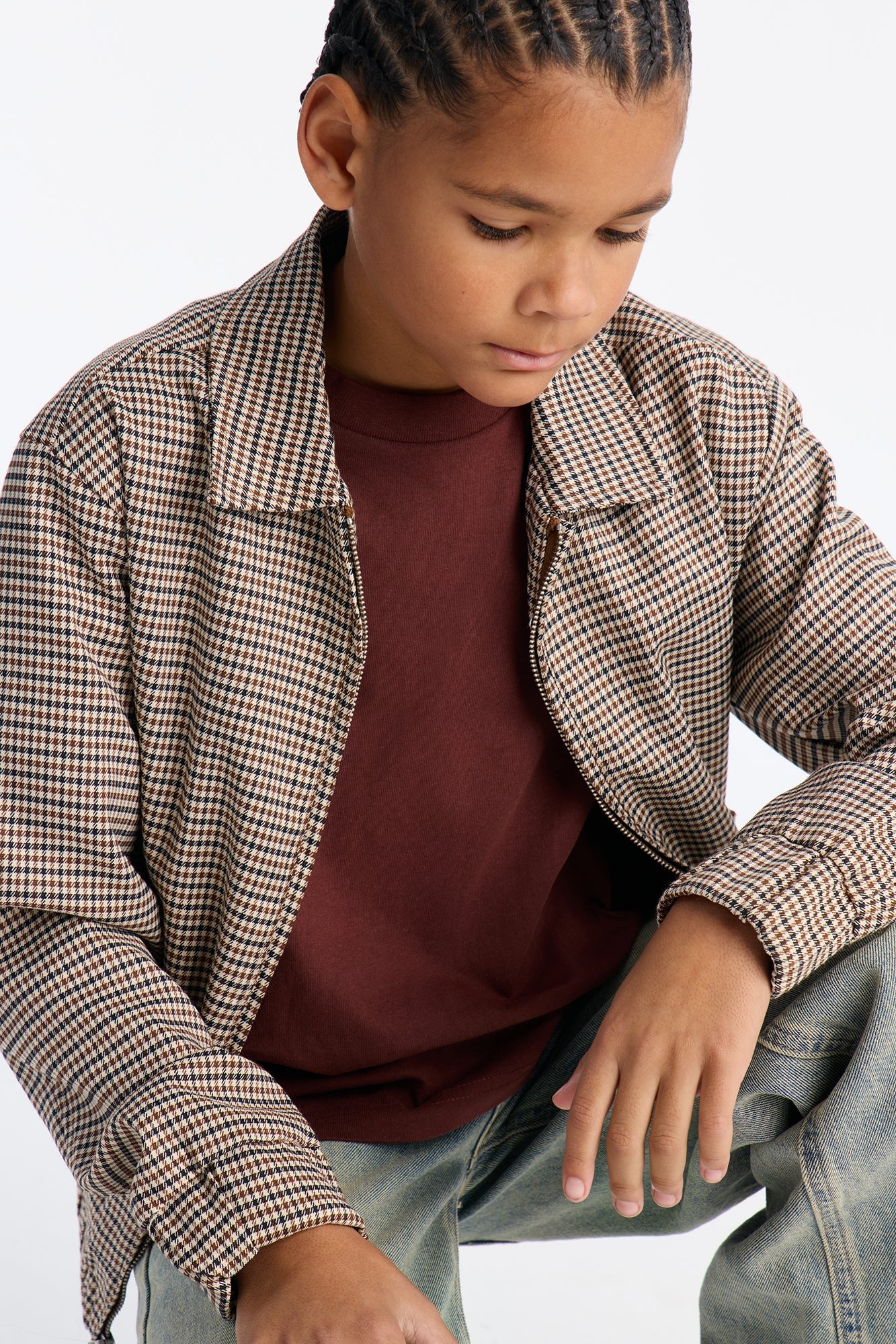 Mini Oversized Heavyweight Tee 240GSM - Burgundy