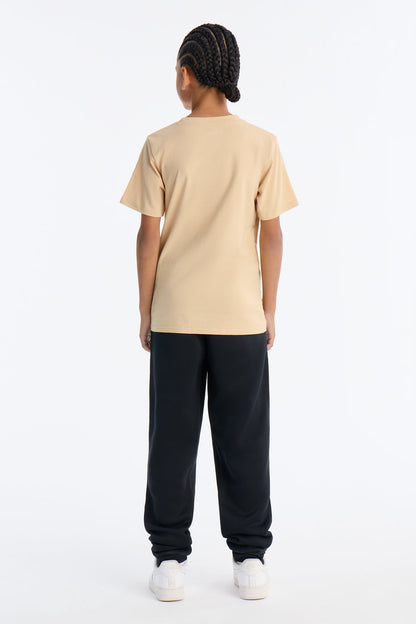 Mini Fearless Squad Jogger Pant Set - Mocha/combo