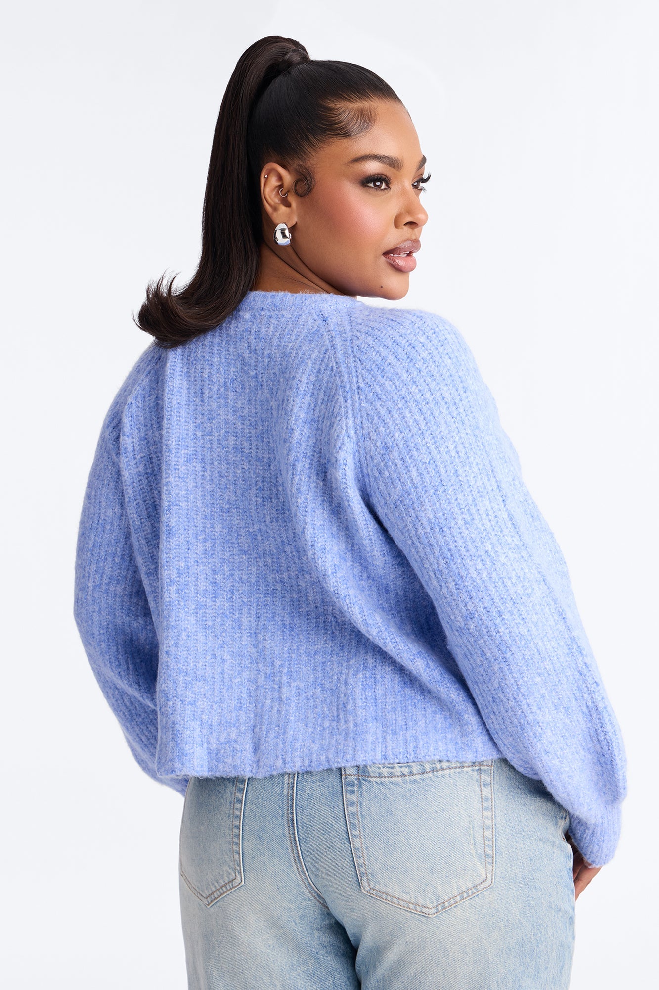 Weekend Getaway Cardigan - Periwinkle