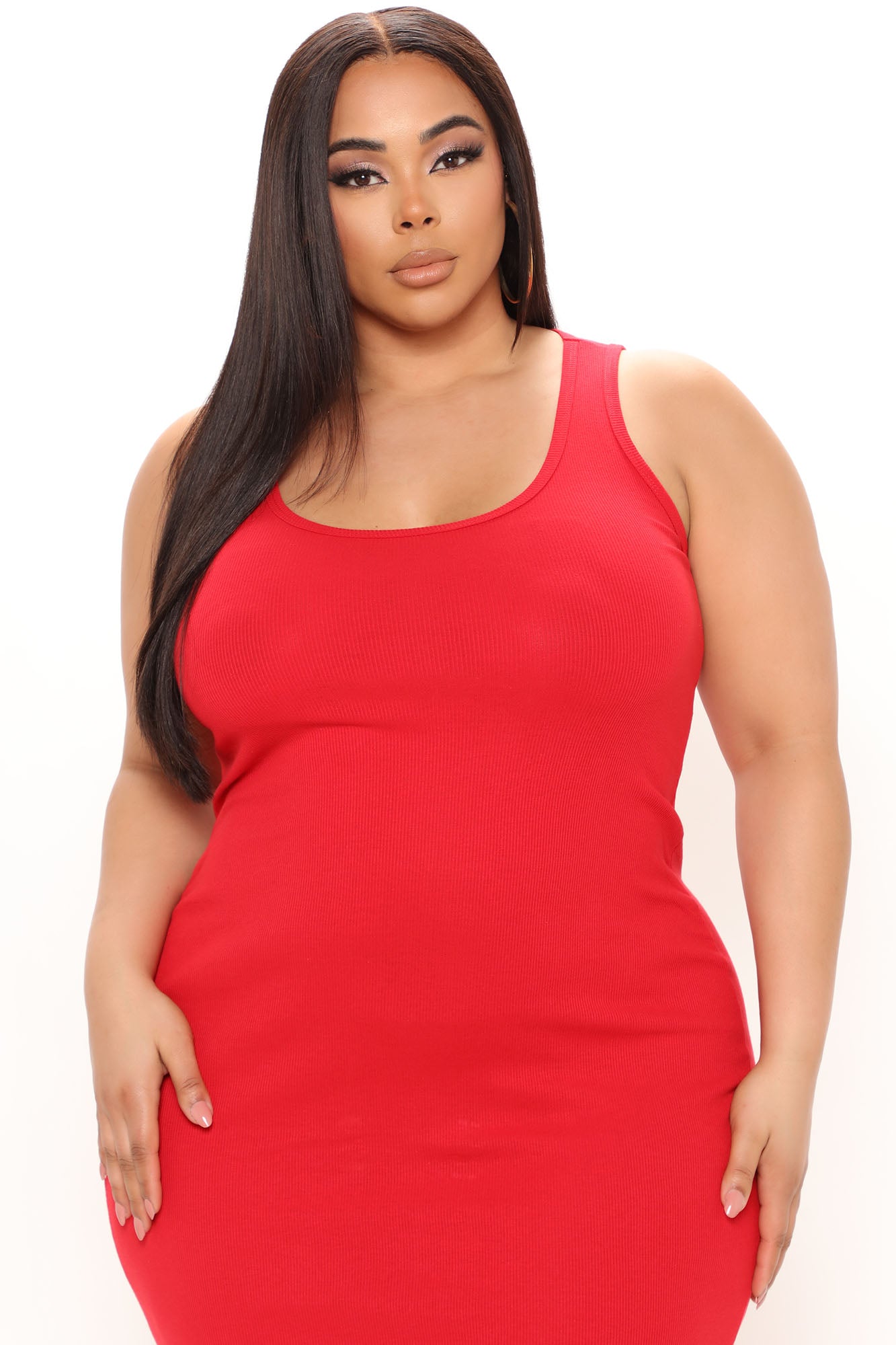 Mulberry Street Maxi Dress - Red