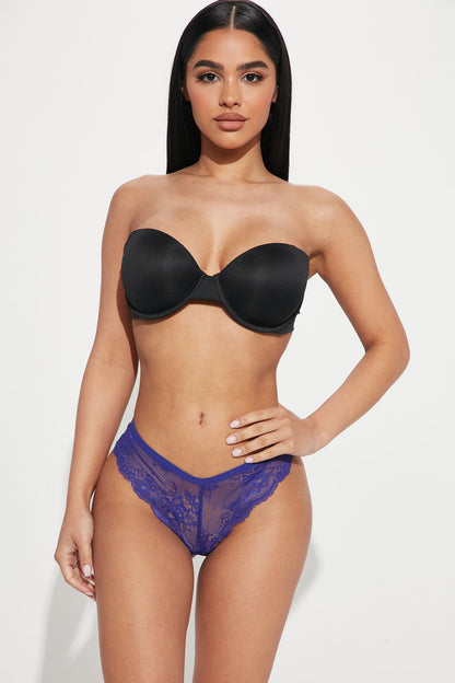 Sheer Enough Lace Panty - Purple