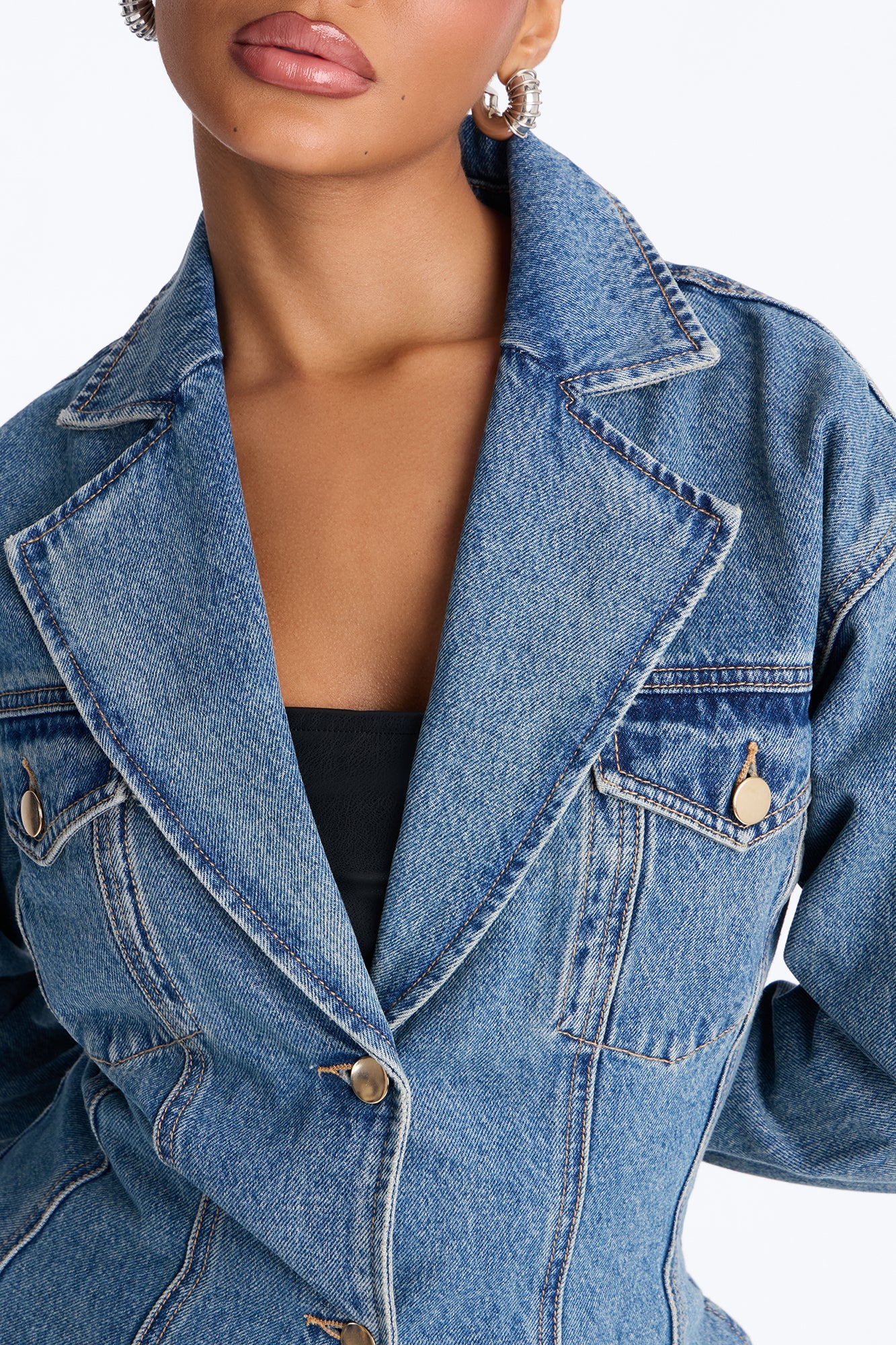 Copenhagen Denim Blazer - Medium Wash