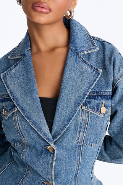 Copenhagen Denim Blazer - Medium Wash