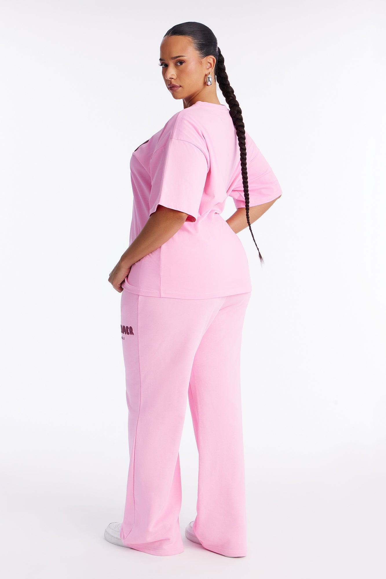 City Of Dreamers Pant Set - Pink