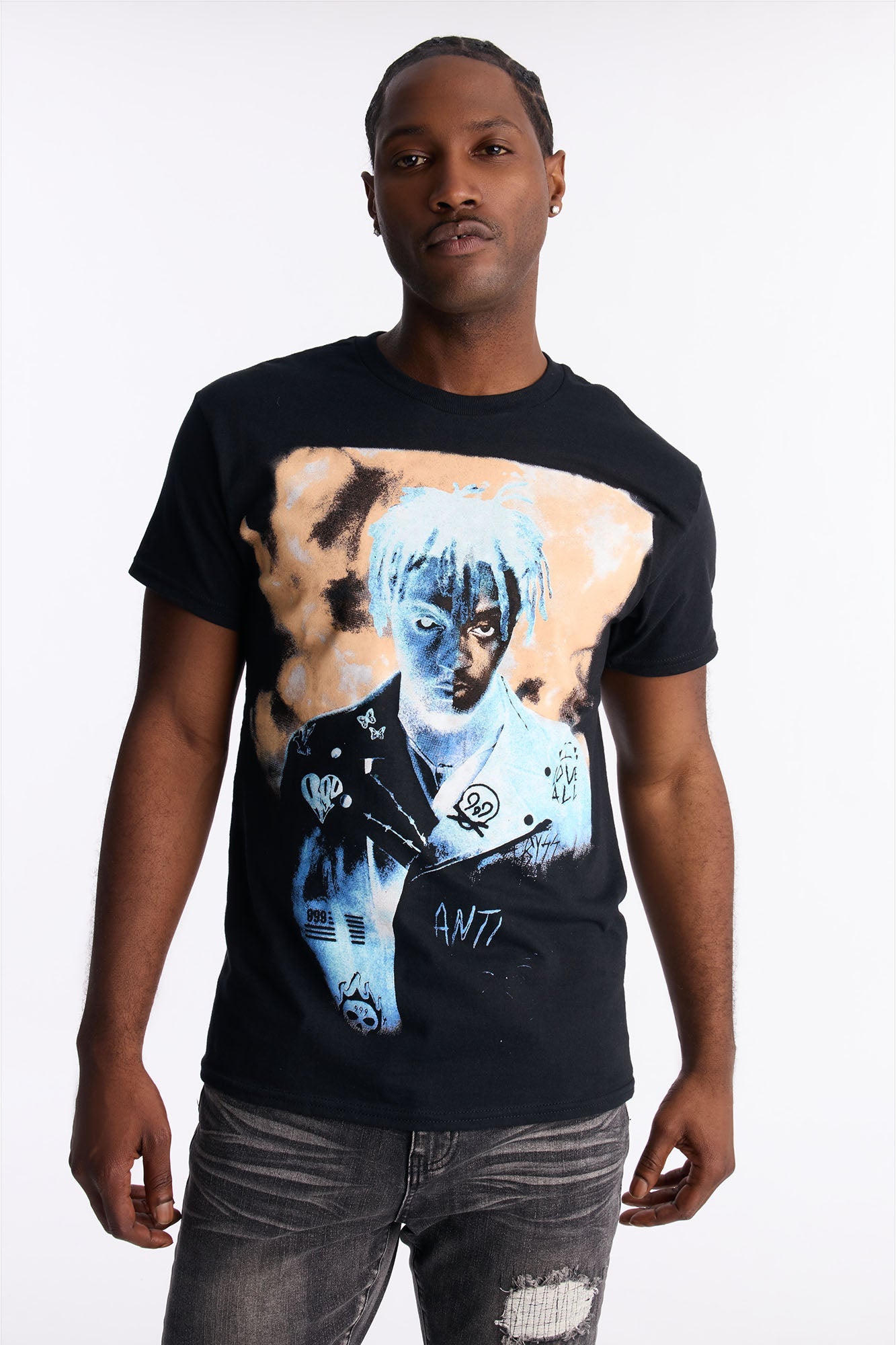 Juice WRLD Wishing Well Short Sleeve Tee - Black