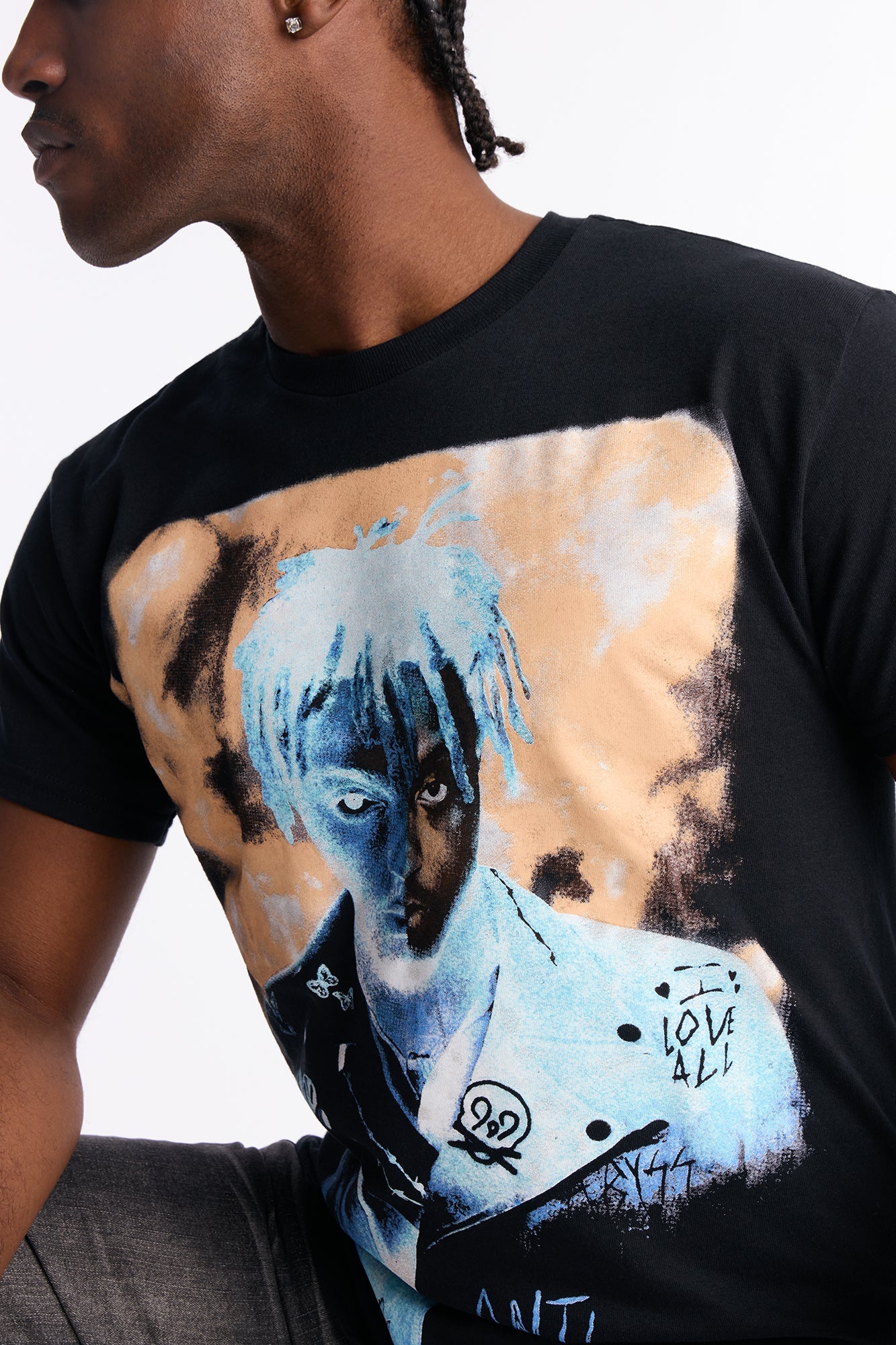Juice WRLD Wishing Well Short Sleeve Tee - Black