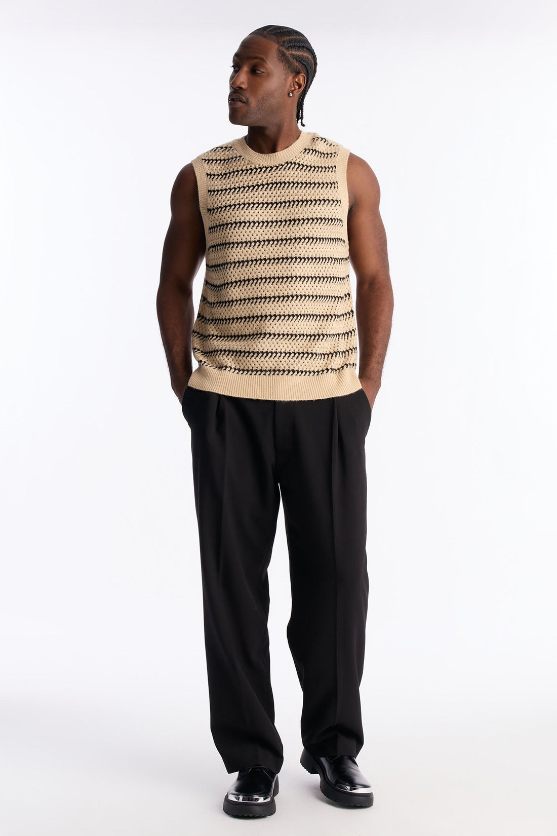 Westchester Sweater Vest - Tan