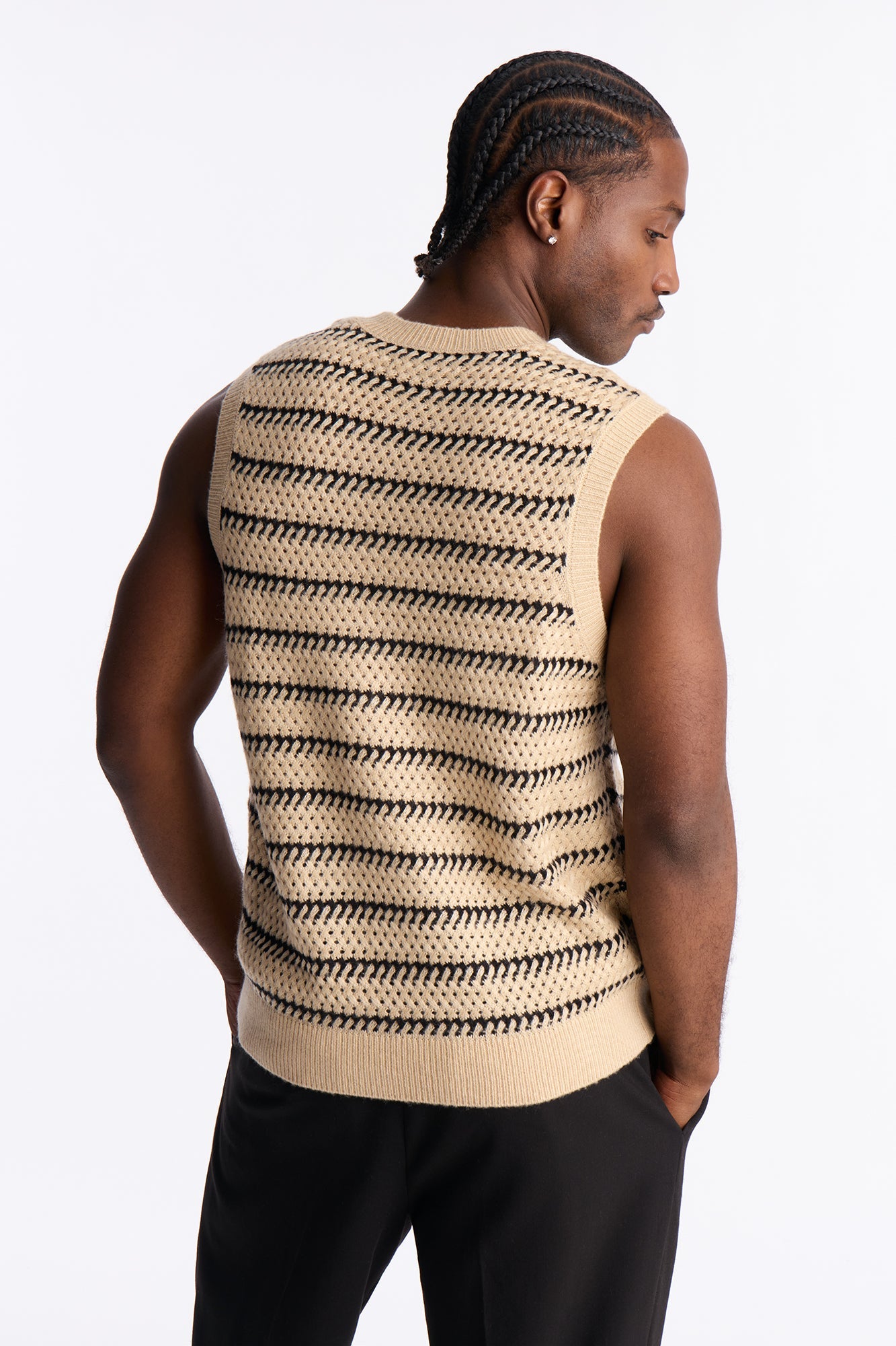 Westchester Sweater Vest - Tan