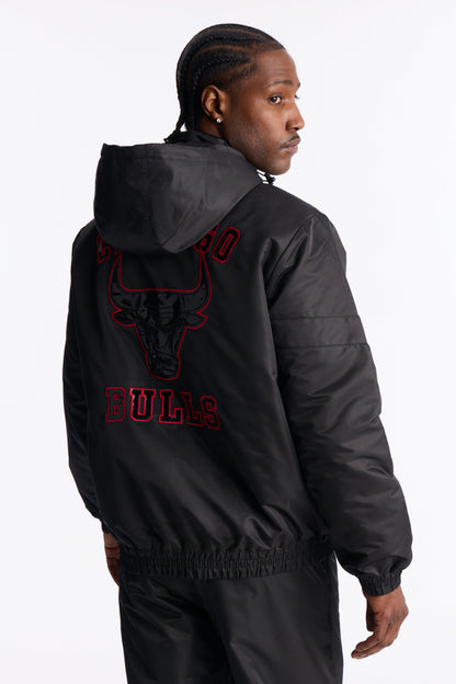 Bulls Black Out Jacket - Black