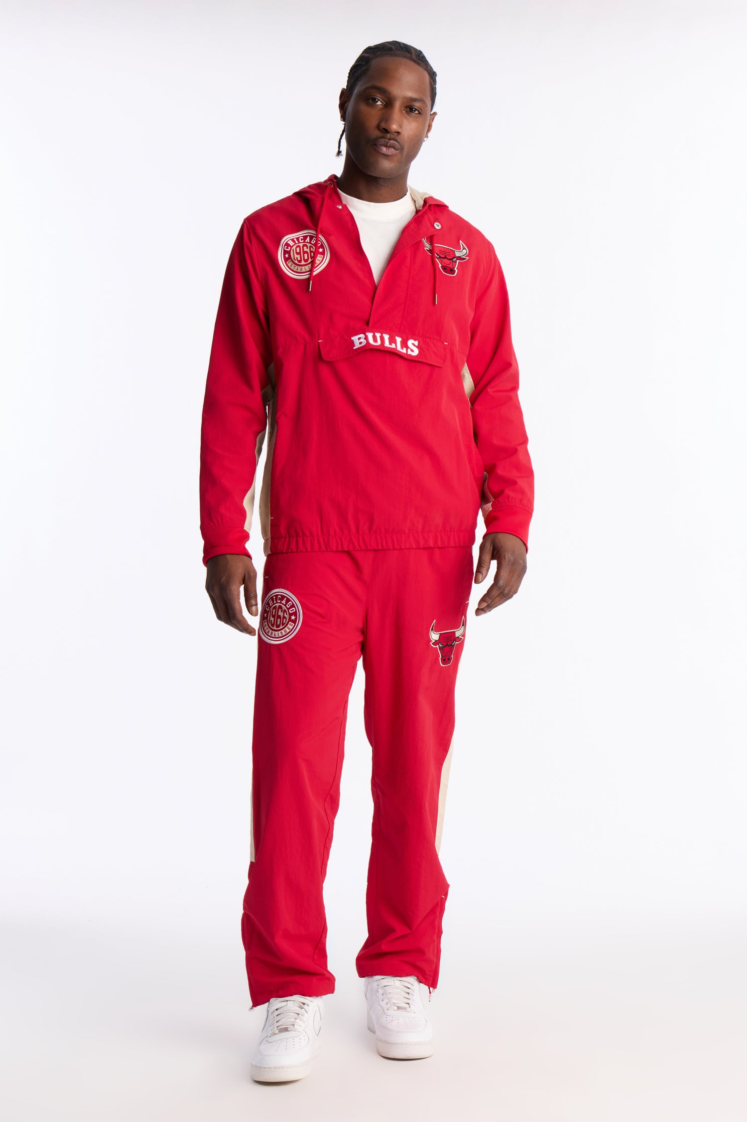 Bulls Bleacher Creature Jacket - Red