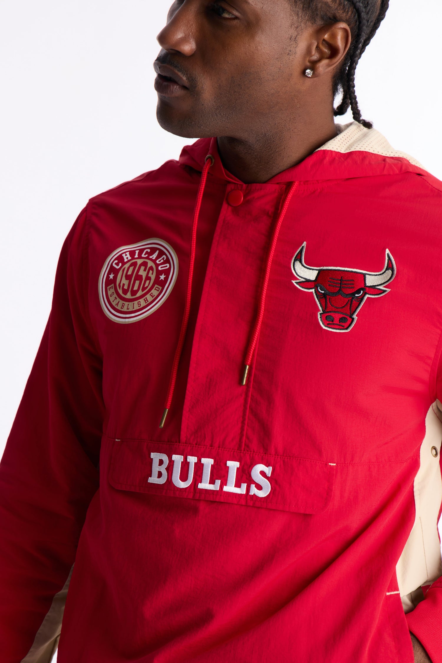 Bulls Bleacher Creature Jacket - Red