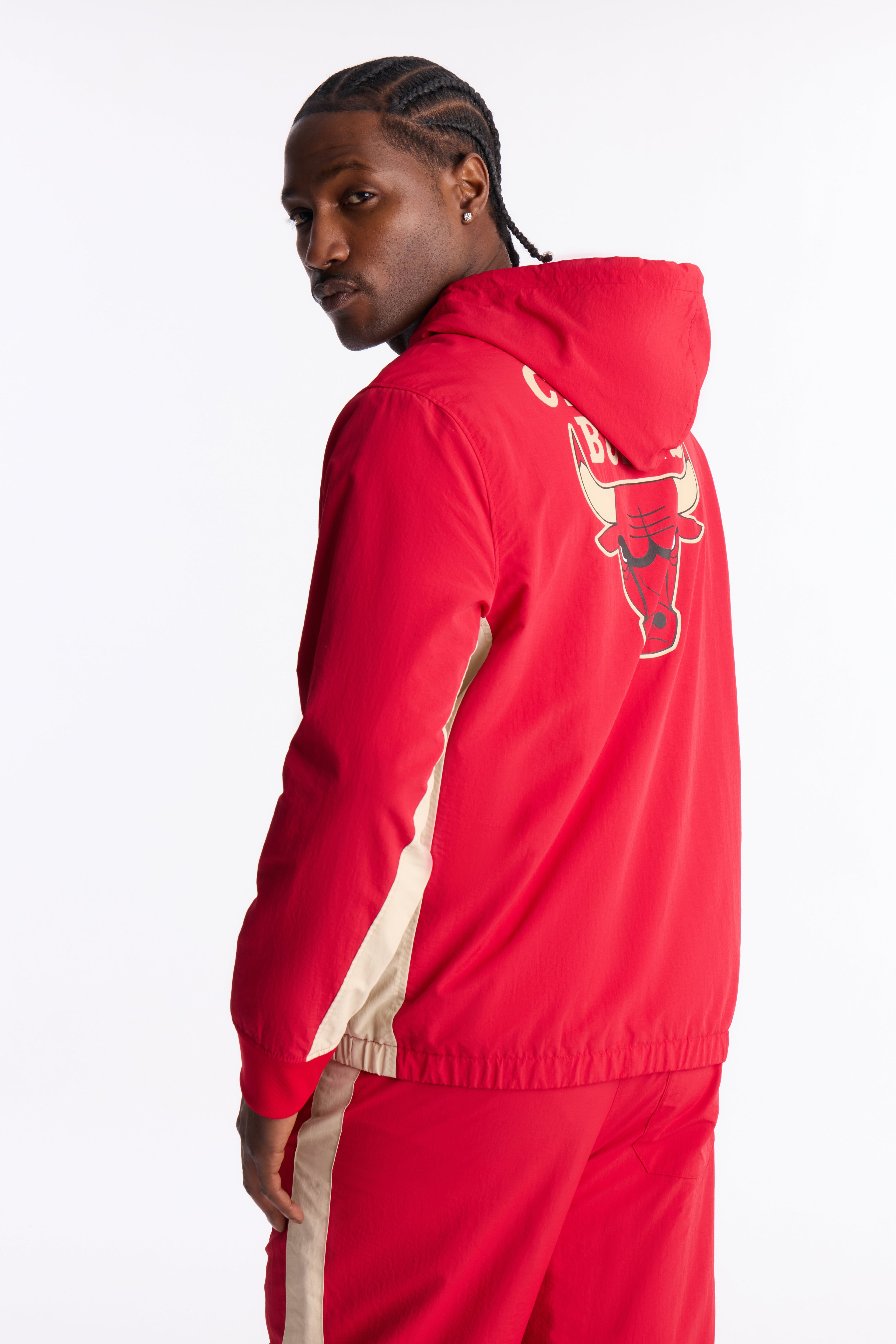 Bulls Bleacher Creature Jacket - Red