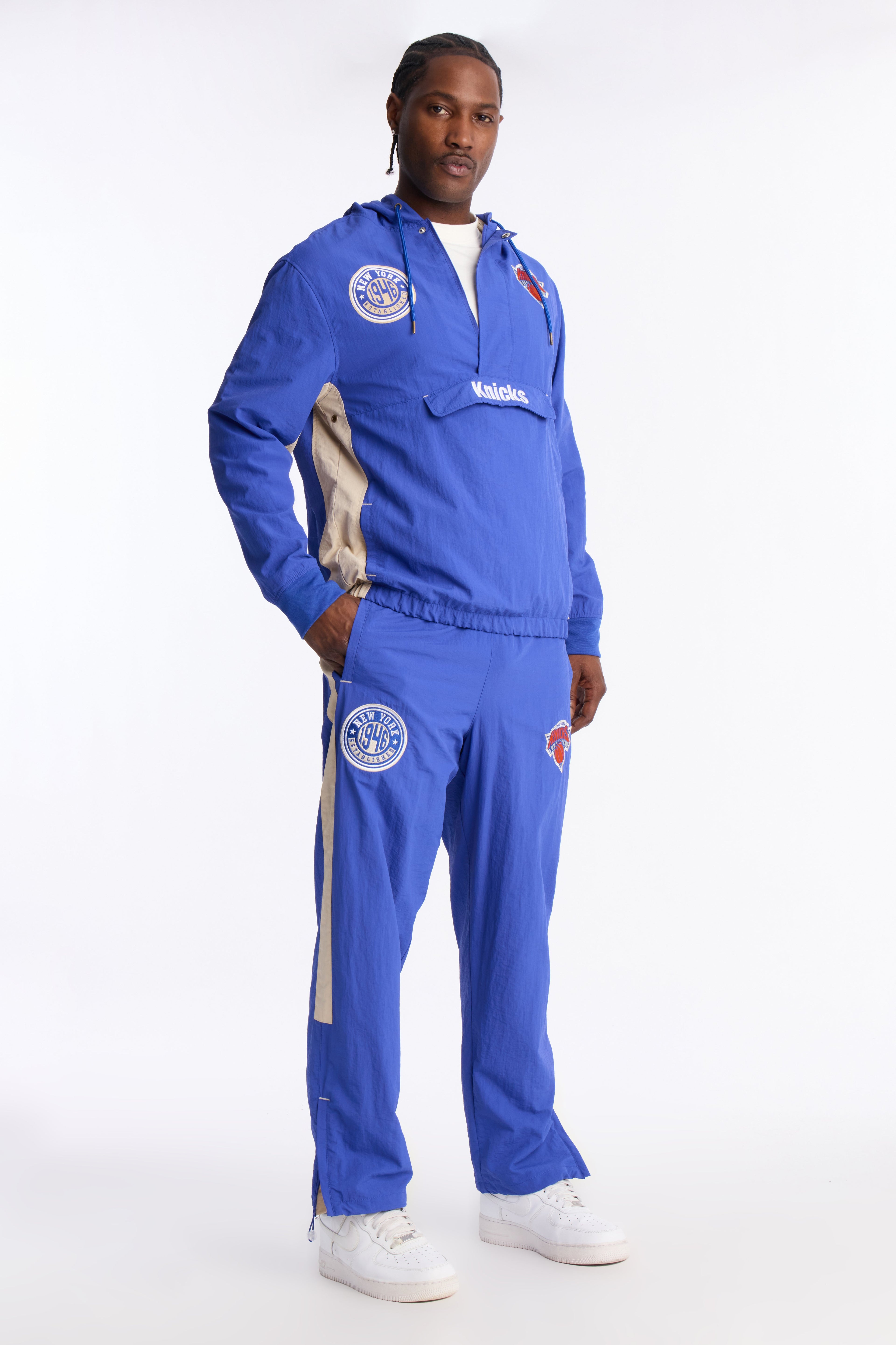 Knicks Bleacher Creature Jacket - Royal