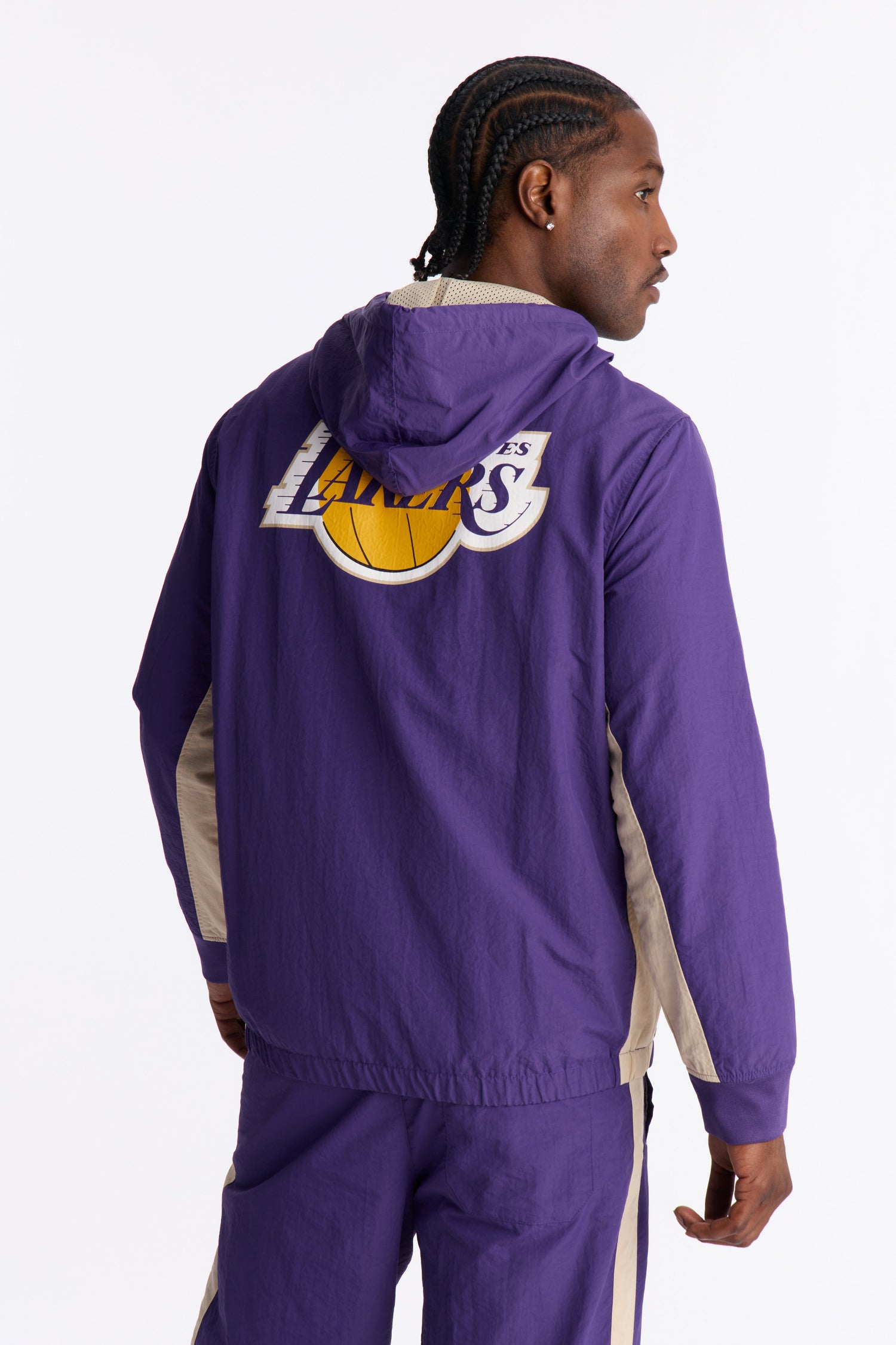 Lakers Bleacher Creature Jacket - Purple