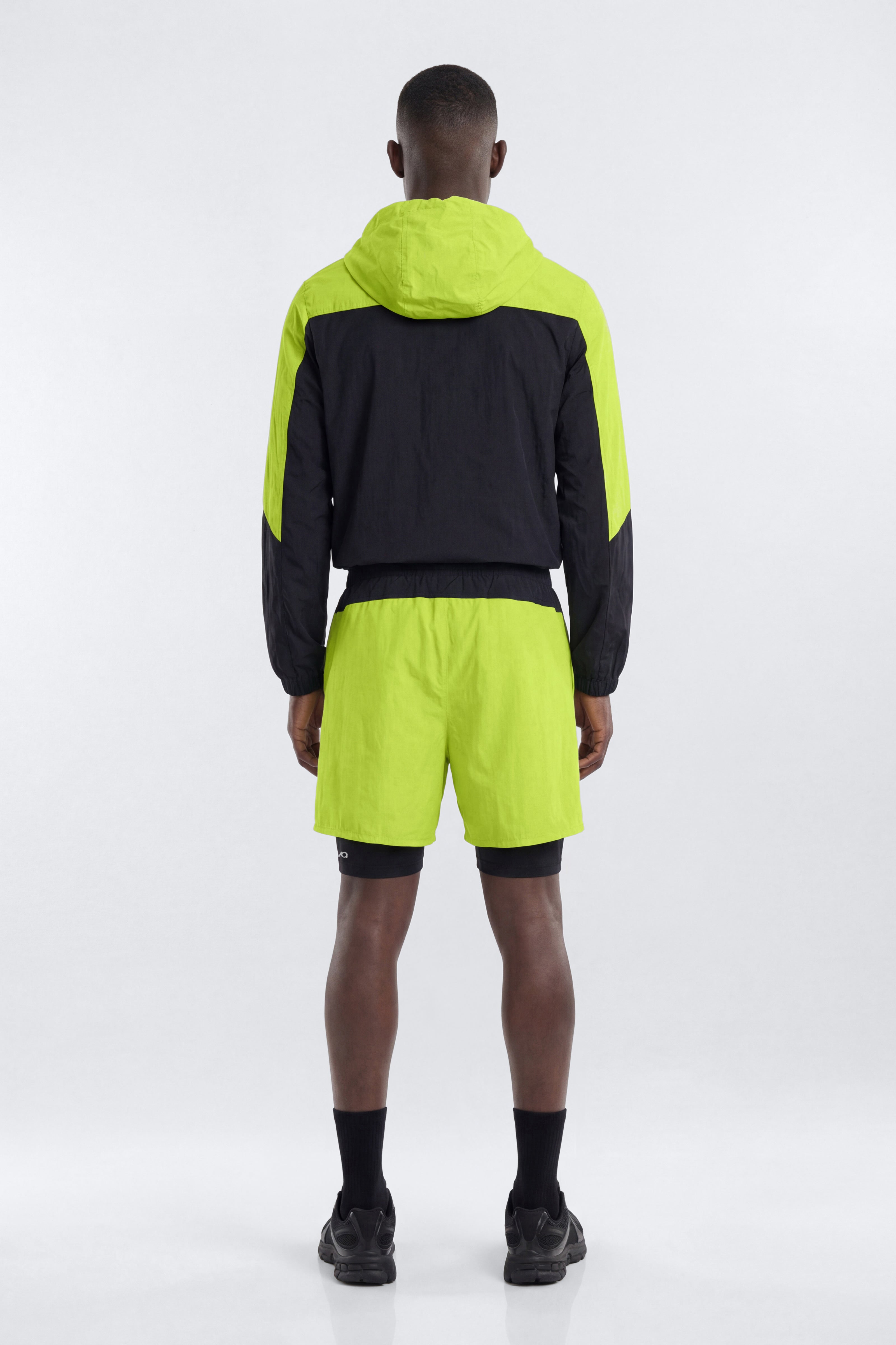 ProRipStop 7″ Built In Compression Shorts - Neon Yellow