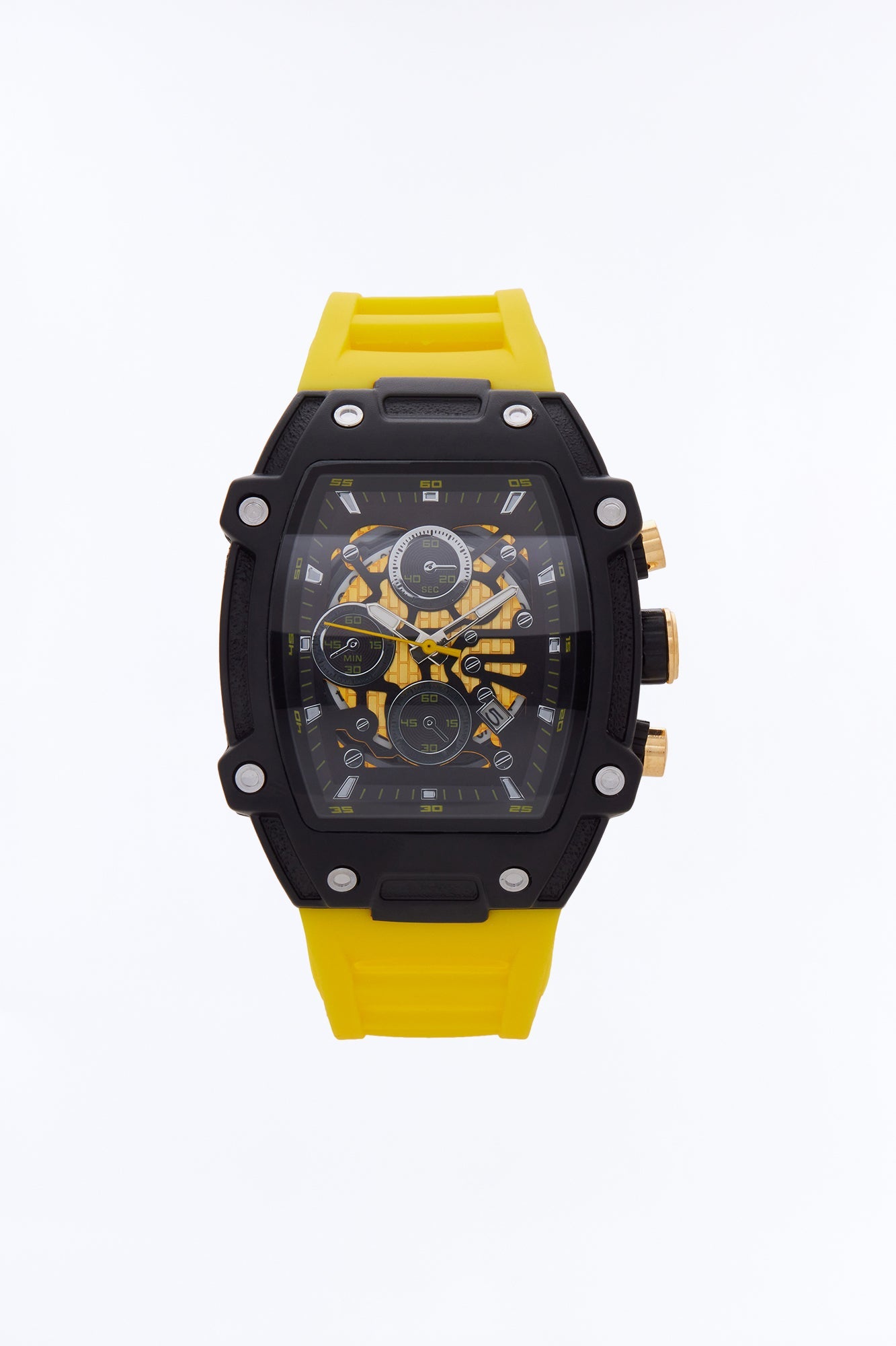 Elevated Tokyo Watch - Black/Yellow