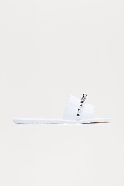 Ellis Hardware Sandals - White