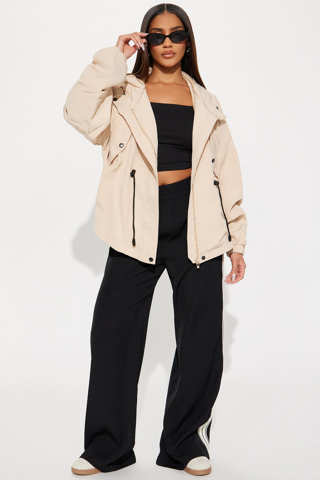 Just Might Snap Jacket - Khaki