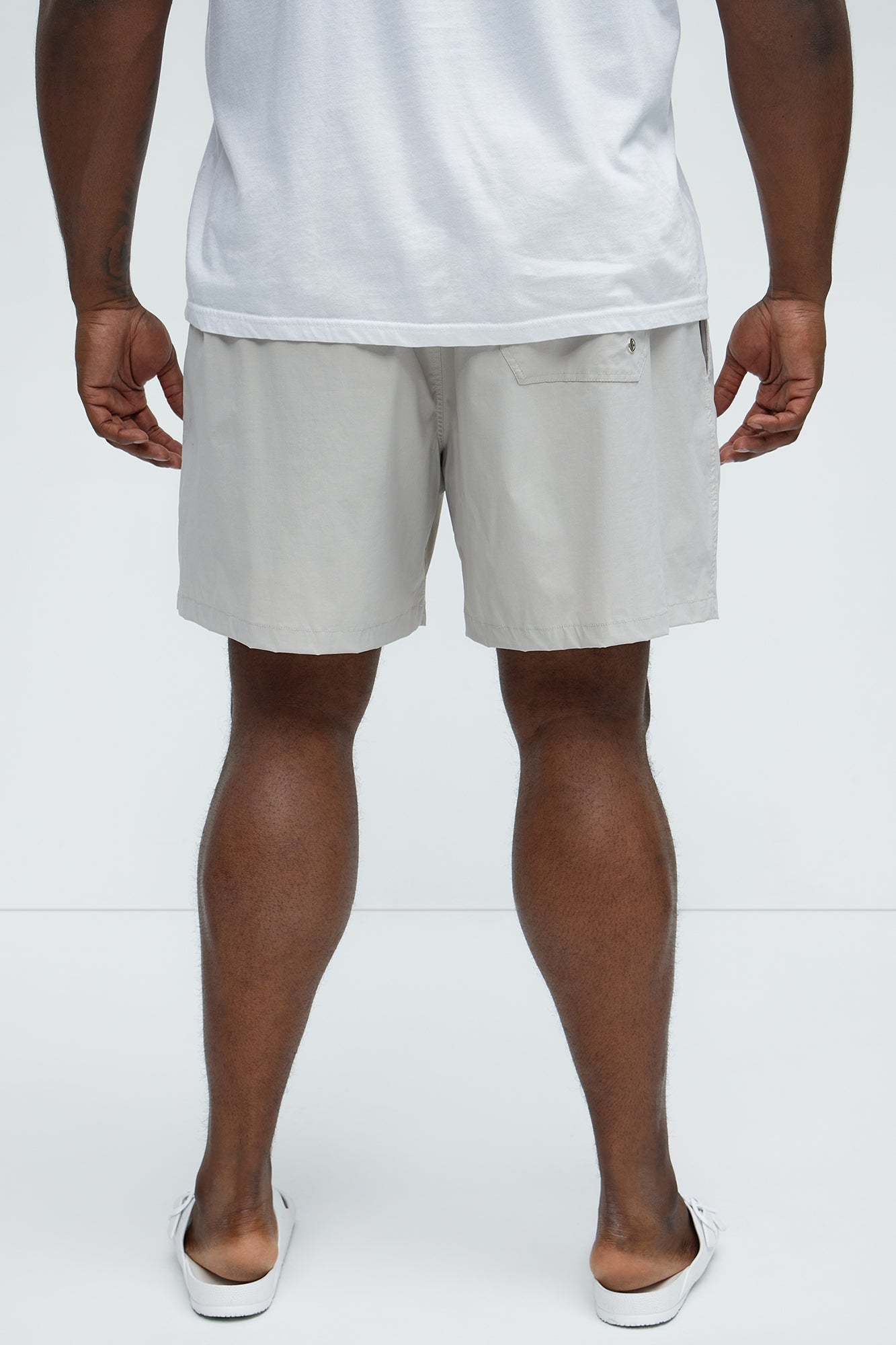 Montez Stretch Swim Trunk 7″ - Stone