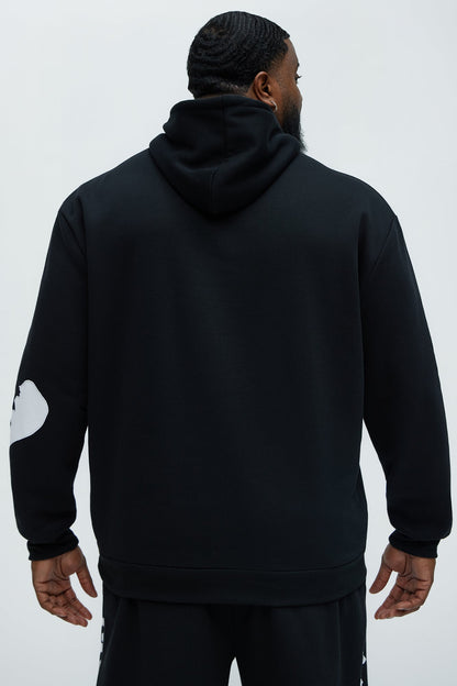 Heartless And Heartbroken Hoodie - Black