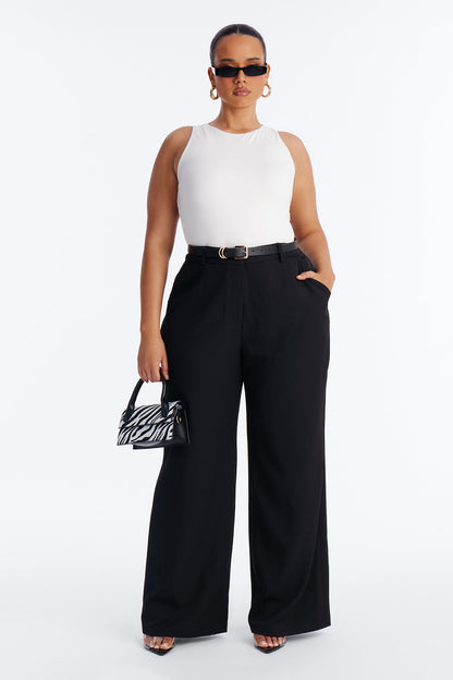 Make No Mistake Trouser - Black
