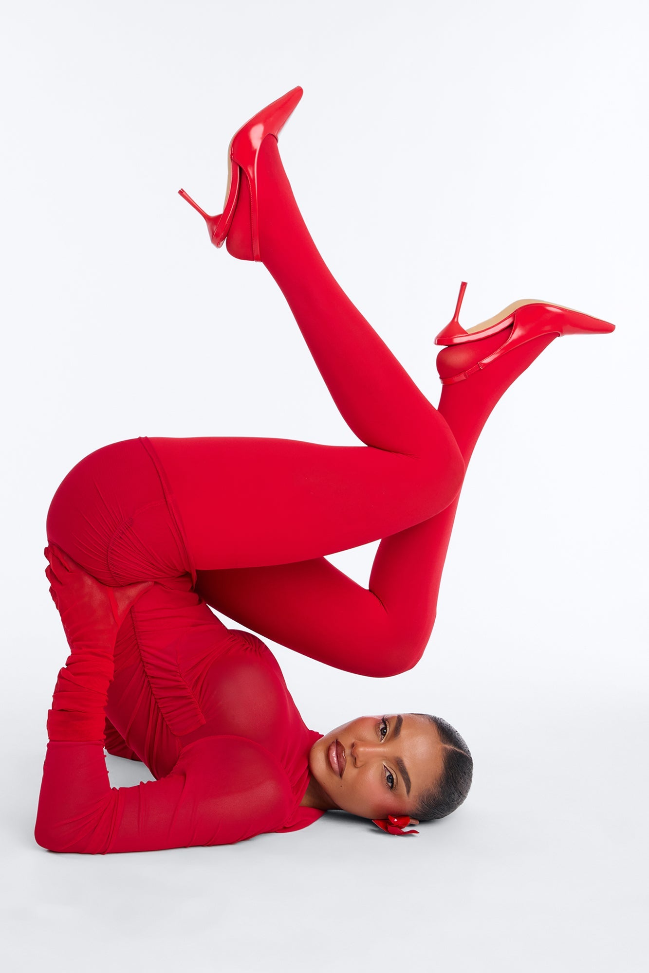 Take Care Of You Pumps - Red