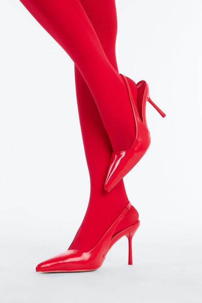 Take Care Of You Pumps - Red