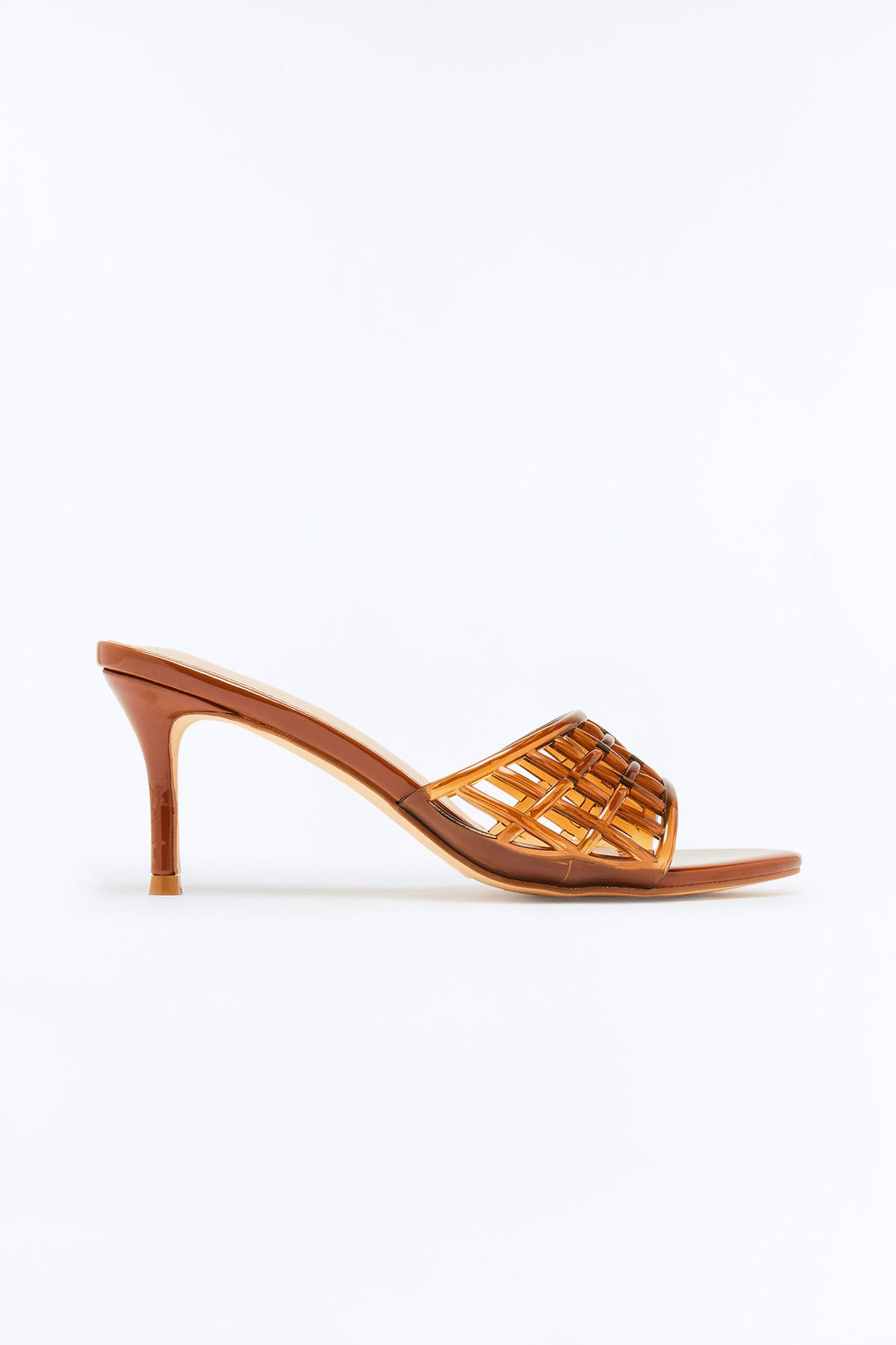 Sugar Jelly Strap Mules - Tortoise