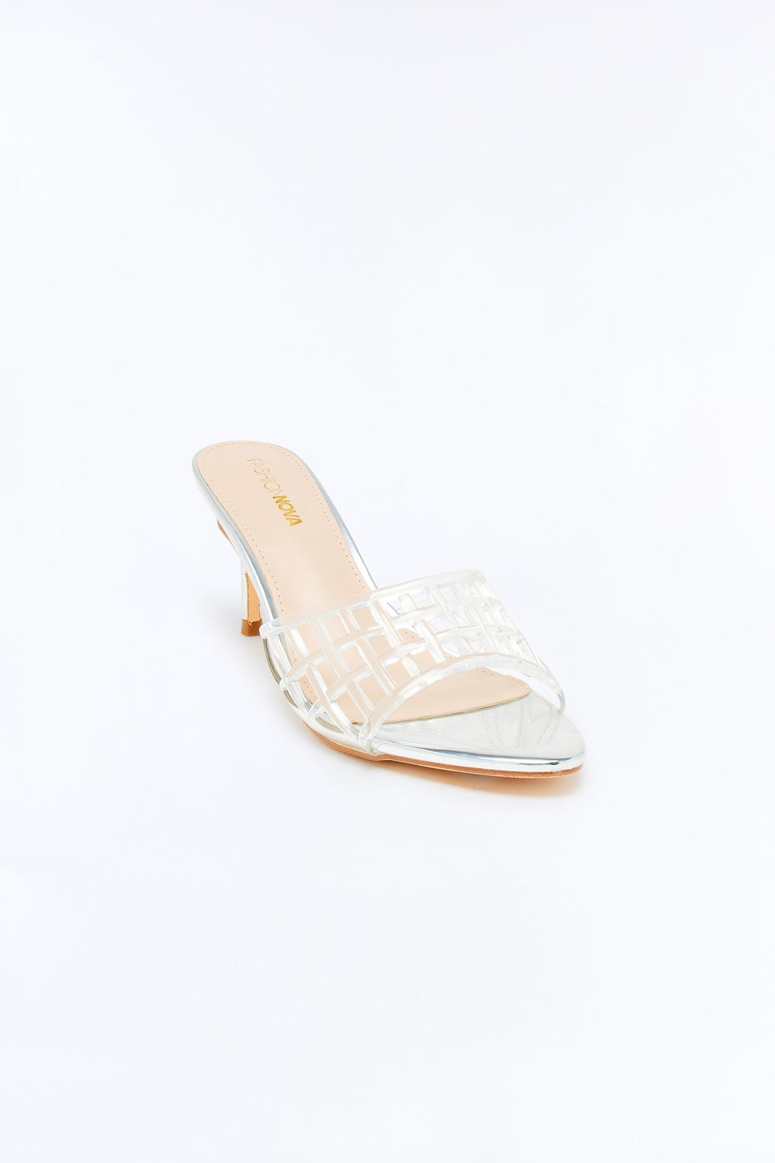 Sugar Jelly Strap Mules - Clear