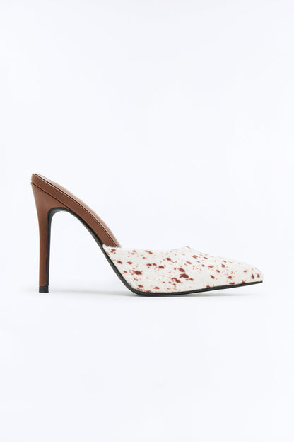Rafi Stiletto Pumps - Brown/combo